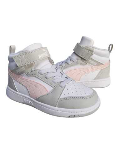 SCARPE BAMBINA PUMA REBOUND V6 MID - 396542-04