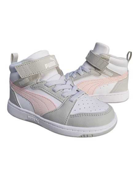 SCARPE BAMBINA PUMA REBOUND V6 MID - 396542-04