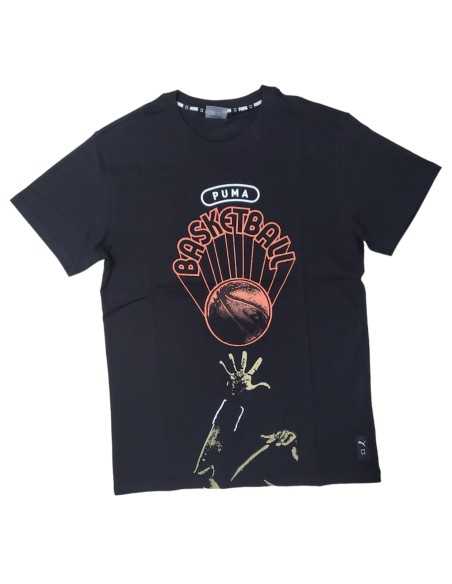 T-SHIRT PUMA BASKETBALL GRAPHIC TEE - 622011-01