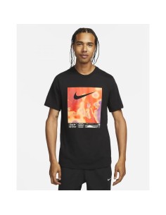 T-SHIRT UOMO NIKE DRI-FIT TEE JDI NERO IN COTONE