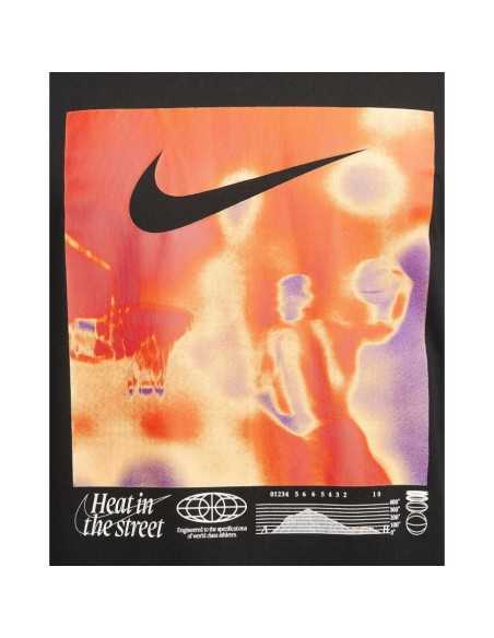 T-SHIRT UOMO NIKE DRI-FIT TEE JDI NERO IN COTONE