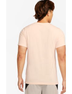 T-SHIRT UOMO NIKE DRI-FIT TEE VERB P2 ROSA IN COTONE 2