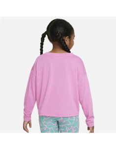 T-SHIRT BAMBINA NIKE CROPTOP NOTEBOOK - 36L131-AFN 2