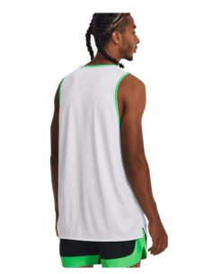 CANOTTA UOMO UNDER ARMOUR BASELINE REVERSIBLE BIANCA 2