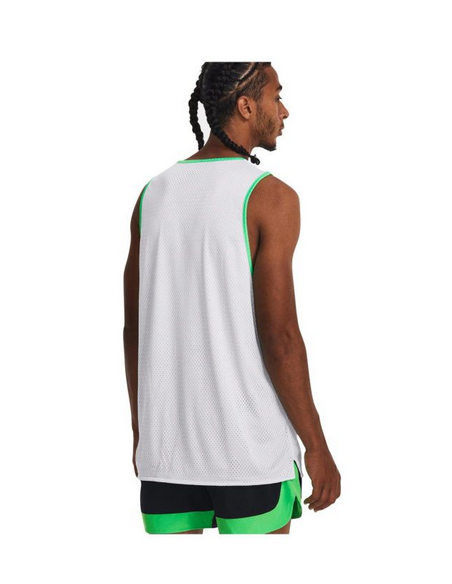 CANOTTA UOMO UNDER ARMOUR BASELINE REVERSIBLE BIANCA