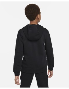 FELPA RAGAZZO NIKE AIR FLEECE - NERO 2