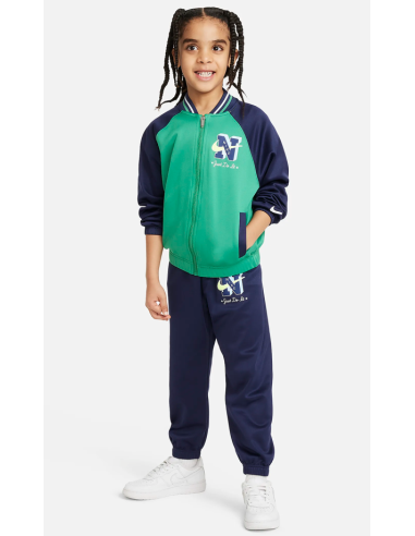 Nike Sportswear Next Gen Kinder-Trainingsanzug – Grün/Blau