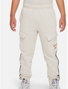 Nike Cargo Jungenhose – Beige – Plüschbaumwolle