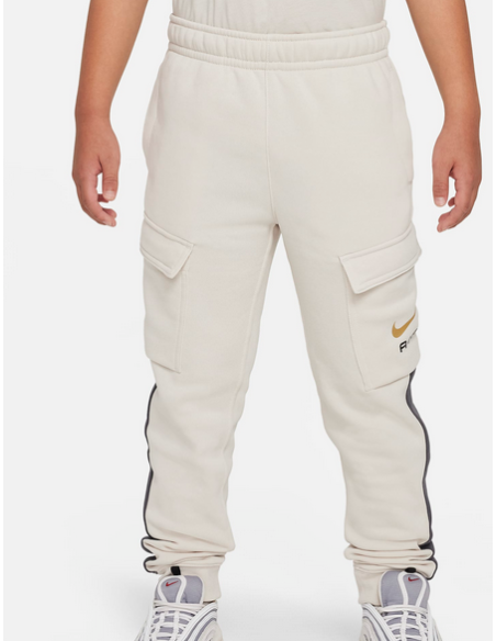 Nike Cargo Pantalón de niño - beige - felpa de algodón