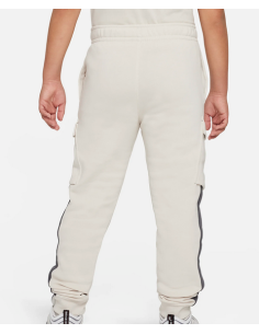 Pantalone Ragazzo Nike Cargo - beige - cotone felpato 2