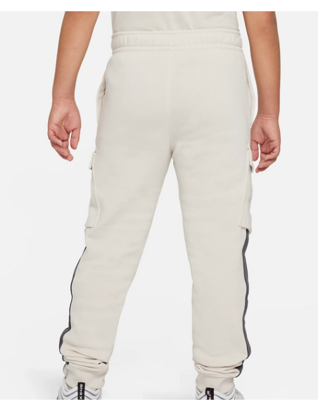 Nike Cargo Jungenhose – Beige – Plüschbaumwolle
