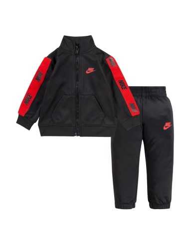 Nike Sportswear Logo chándal infantil - negro/rojo - acetato