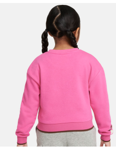Nike Sweet Swoosh Mädchen-Sweatshirt – gebürstete... 2