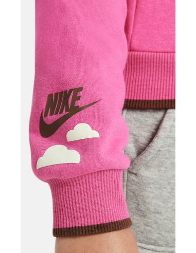 Felpa Bambina Nike Sweet Swoosh - cotone...