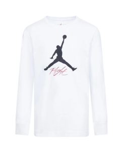 T-shirt ragazzo Jordan Baseline Flight Tee - bianco