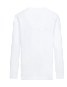 T-shirt ragazzo Jordan Baseline Flight Tee - bianco 2