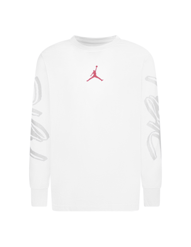 Jordan Jumpman Flight Jungen-T-Shirt – weiß