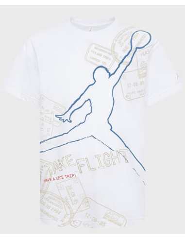 Jordan Youth Jumpman Stamps Boys T-Shirt - White