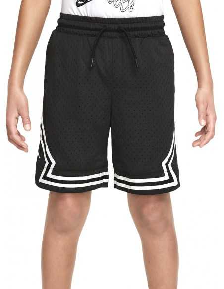 Short garçon Jordan Diamond - Noir/blanc