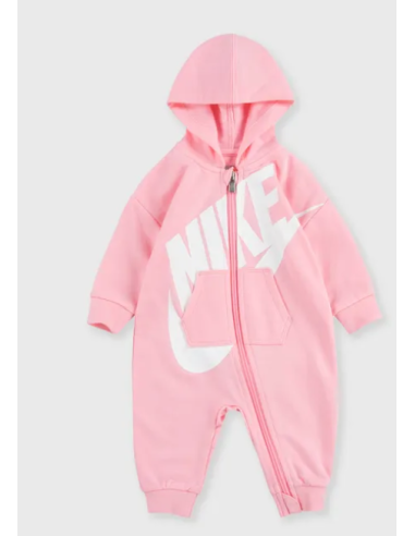 Nike Jumpsuit girl tracksuit - pink/white