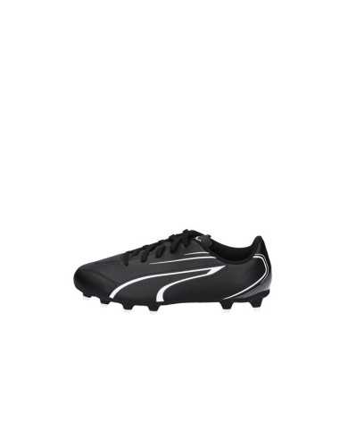 Chaussures de football Puma Vitoria FG/AG pour garçons - Noir