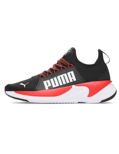 Puma Softride Premier Slip-on Zapatillas de running niño - Negro/Rojo