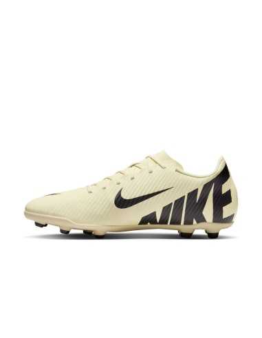 Chaussures de football Nike Vapor 15 Club FG/MG pour homme - Beige