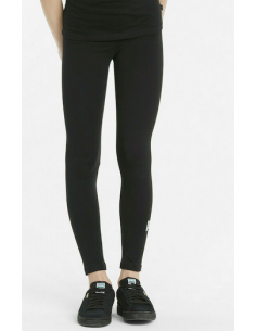 Leggings Ragazza Puma Essentials Logo - Nero