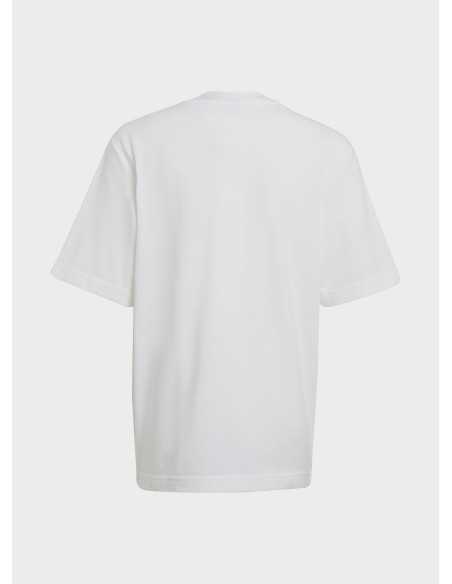 Adidas Future Icons Logo Piqué boy's t-shirt - White