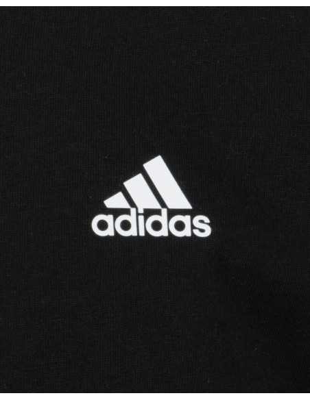 T-shirt ragazzo Adidas 3 Stripes - Nero