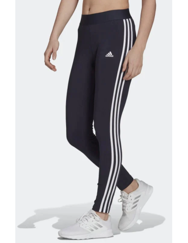 Adidas 3 Stripe Essentials Damen-Leggings – Blau