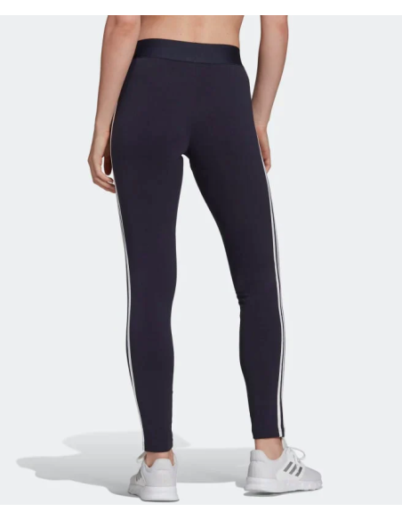Leggings Donna Adidas 3 Stripe Essentials - Blu