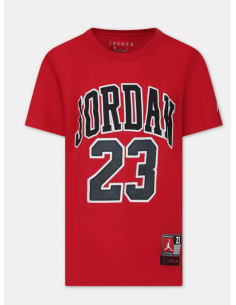 T-shirt Ragazzo Jordan Practice Flight - Rosso