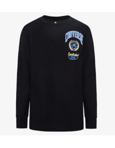 T-shirt Ragazzo Maniche Lunghe Converse Collegiate Sport...