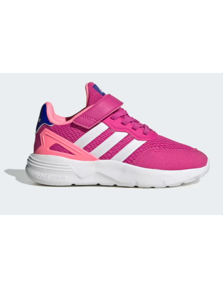 Chaussures Adidas Nebzed EL K pour Filles - Fuchsia