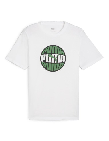Camiseta Puma Graphics Hombre - Blanco