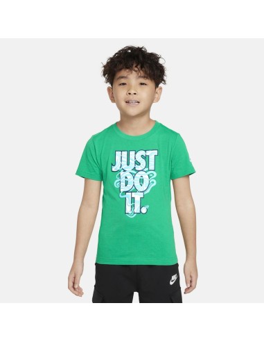 T-shirt Bambino Nike Just Do It - Verde