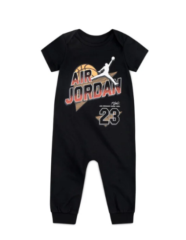 Mono para bebé Nike Air Jordan Flight Romper - Negro