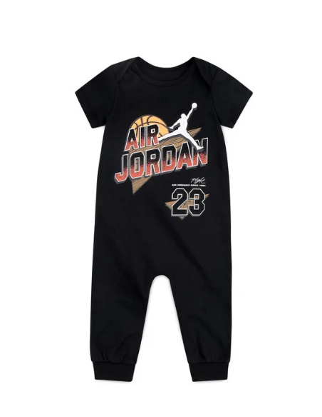 Nike Air Jordan Flight Romper Baby Onesie - Black