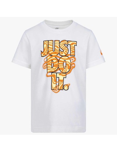 Camiseta Nike Just Do It Niño - Blanco
