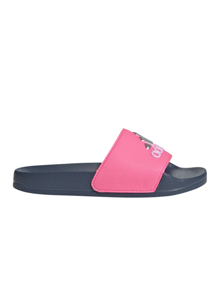 Ciabatta Mädel Adidas Adilette Shower K -Blau/Fuchsia
