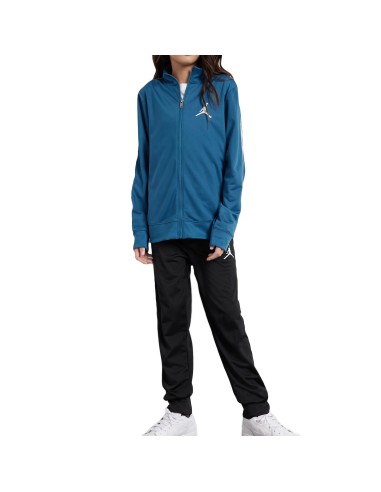 Jordan JDN tricot boy tracksuit set - light blue/black