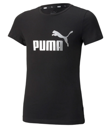 T-shirt Fille Puma Essential - Noir