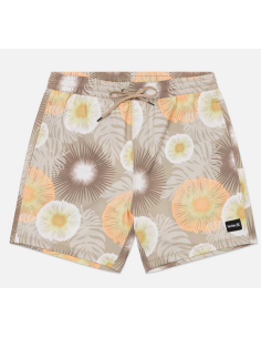 Costume Uomo Hurley Khaki Cannonball Volley 17" - Beige