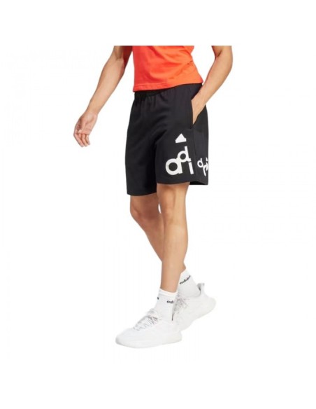 Pantaloncino Uomo Adidas Graphic Print - Nero