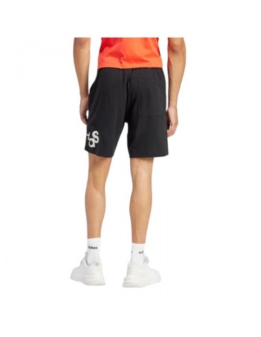 Adidas Graphic Print Men's Shorts - Black