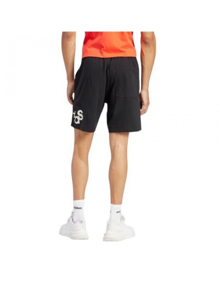 Adidas Graphic Print Herrenshorts – Schwarz