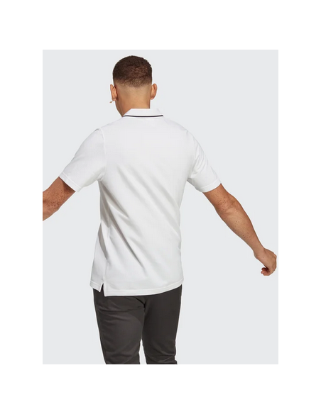 Adidas Polo Essentials Small Logo Herren T-Shirt – Weiß