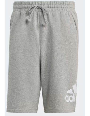 Adidas Essentials Big Logo French Terry Men's Shorts - Grey