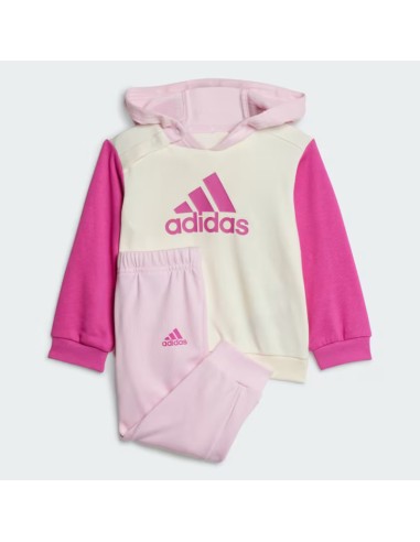 Adidas Essentials Colorblock Mädchen-Trainingsanzug – Rosa
